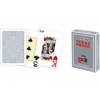 Modiano Texas Poker Hold Em žaidimo kortos (pilkos)